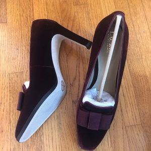 Ralph Lauren Velvet Heels